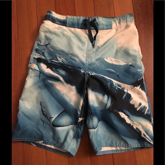 Old Navy Boys Blue Swim Short XL (14-16) - Picture 1 of 6